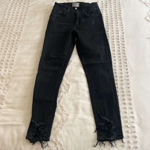 Agolde Sophie distressed jeans skinny high rise - Picture 10 of 12